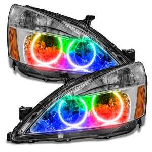 Honda Accord Headlight Halo Kit - ORACLE Lighting - ColorSHIFT with RF Controller - ColorSHIFT - `03-`07